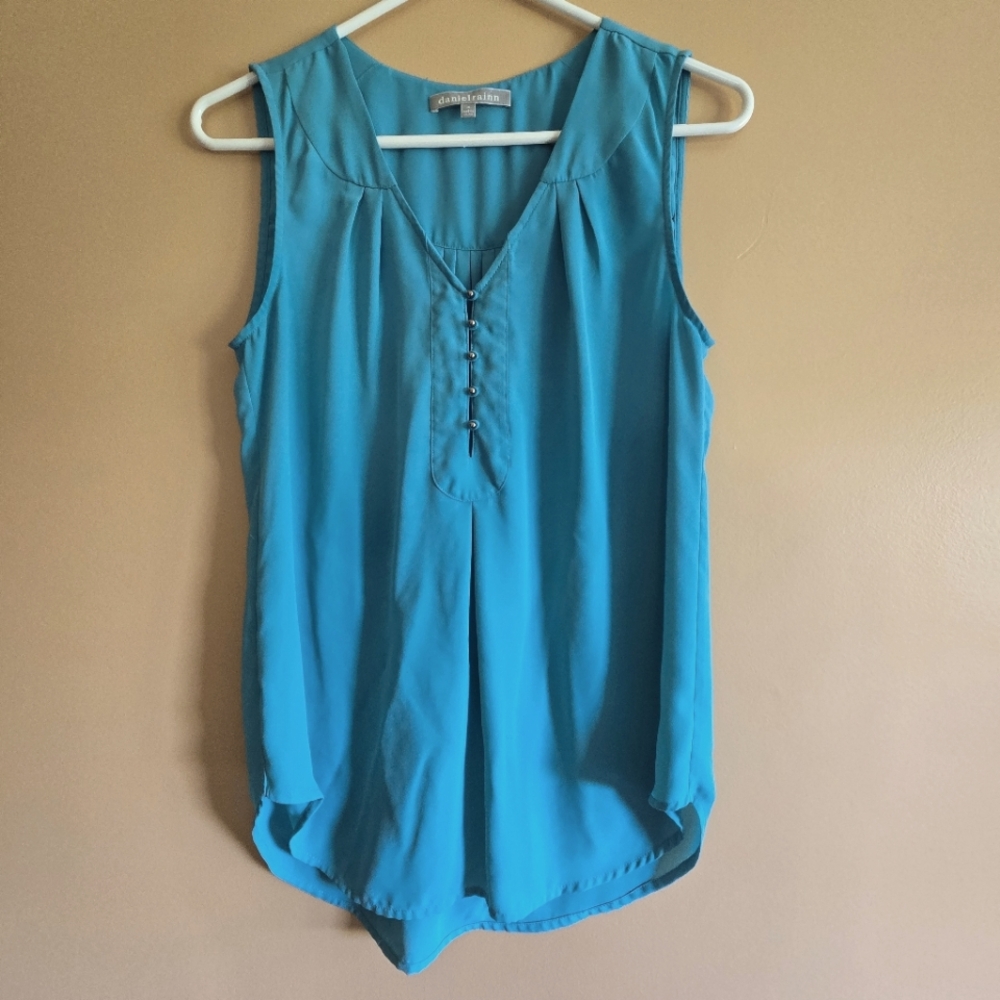 Daniel Rainn Teal Blouse